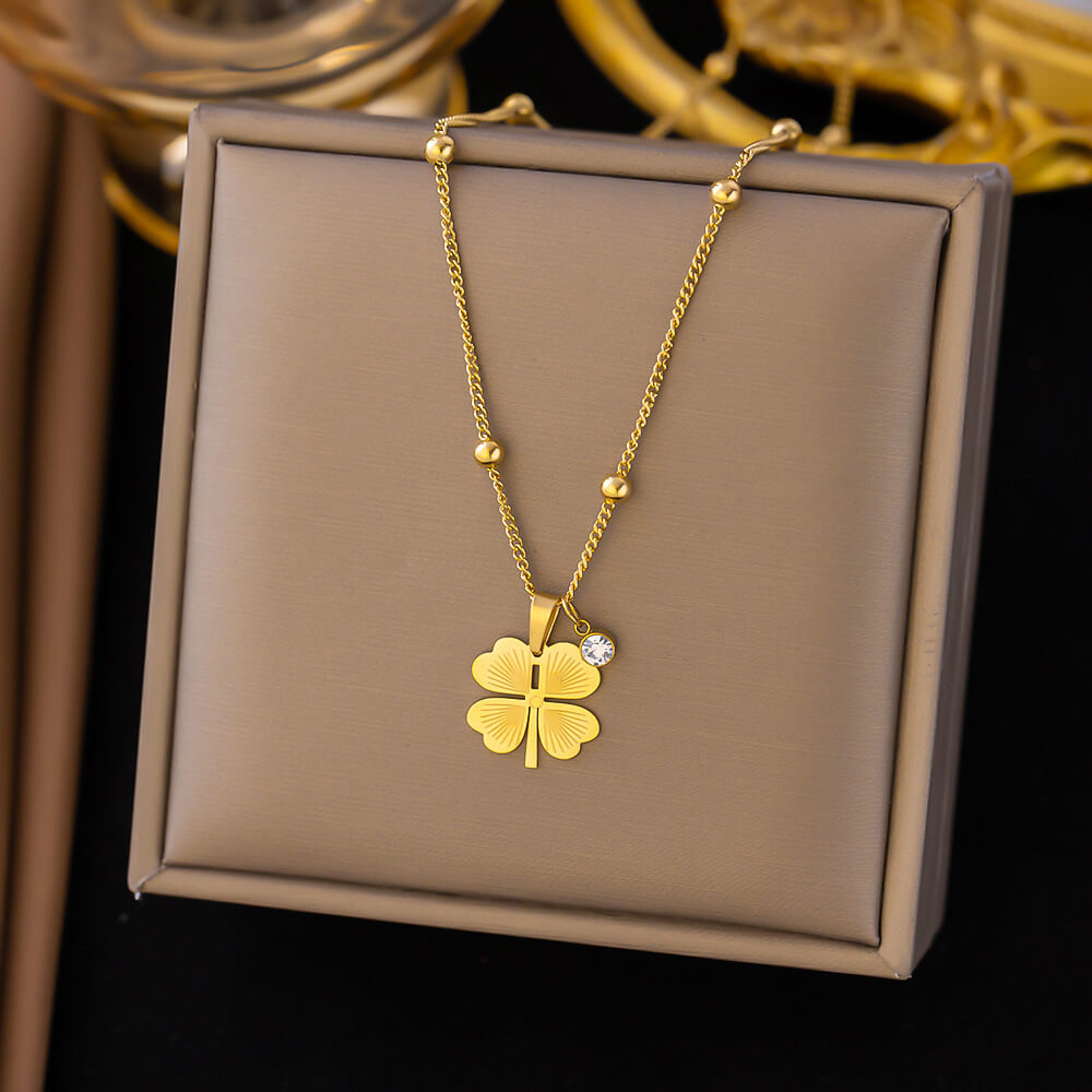 18k-gold-plated-four-leaf-clover-pendant-necklace-with-crystal-charm